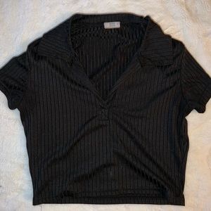 black short sleeve tee from Ardene